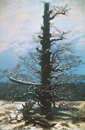 Caspar David Friedrich The Oak Tree in the Snow china oil painting image